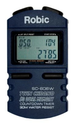 Robic SC-606W 50 MEMORY CHRONOGRAPH & COUNTDOWN TIMER