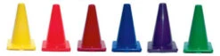 Colored 12in. Cones Multi-Pack