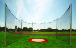 Steel Straight Post Discus Cage