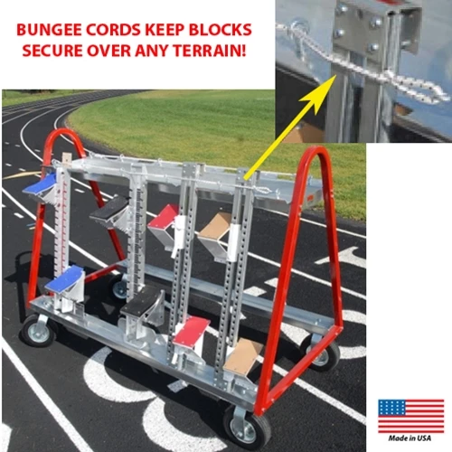 Universal Starting Block Cart 3 Universal Starting Block Cart