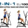 Xterra EU100 Hybrid Elliptical/Upright -Athletic Shop 2n1 100 01x 06902.15293595