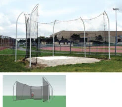 Gill H.S. Aluminum Discus Cage