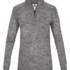 Badger Tonal Blend Ladies 1/4 Zip 2 Badger Tonal Blend Ladies 1/4 Zip -Athletic Shop 5143 f fl