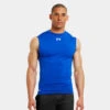 Under Armour UA Men’s HeatGear® Armour Compression Sleeveless -Athletic Shop V5 1236226 400 HTF
