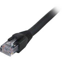 Comprehensive® Pro AV/IT 15' Cat6 Shielded Cable Black